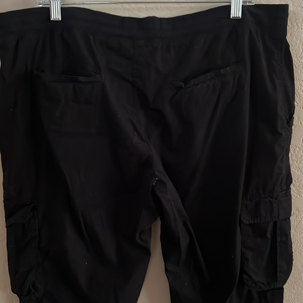 JW Los Angeles Cargo pants 7 pockets drawstring, cuffed ankle - Picture 4 of 4
